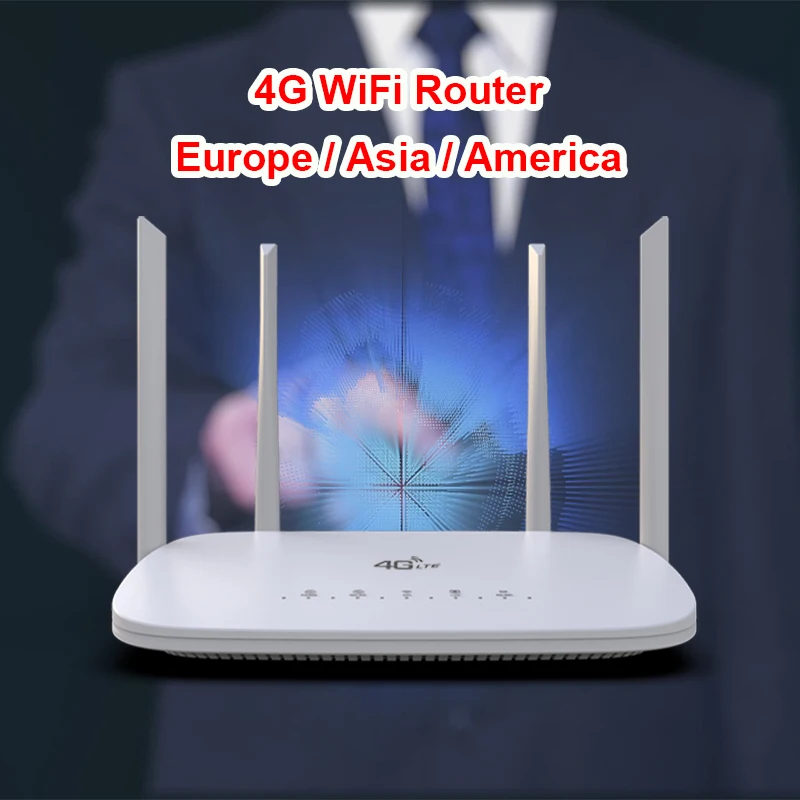 LC116 LTE CPE 4G Wi Fi роутер SIM карта точка доступа CAT4 32 пользователей RJ45 WAN LAN беспроводной