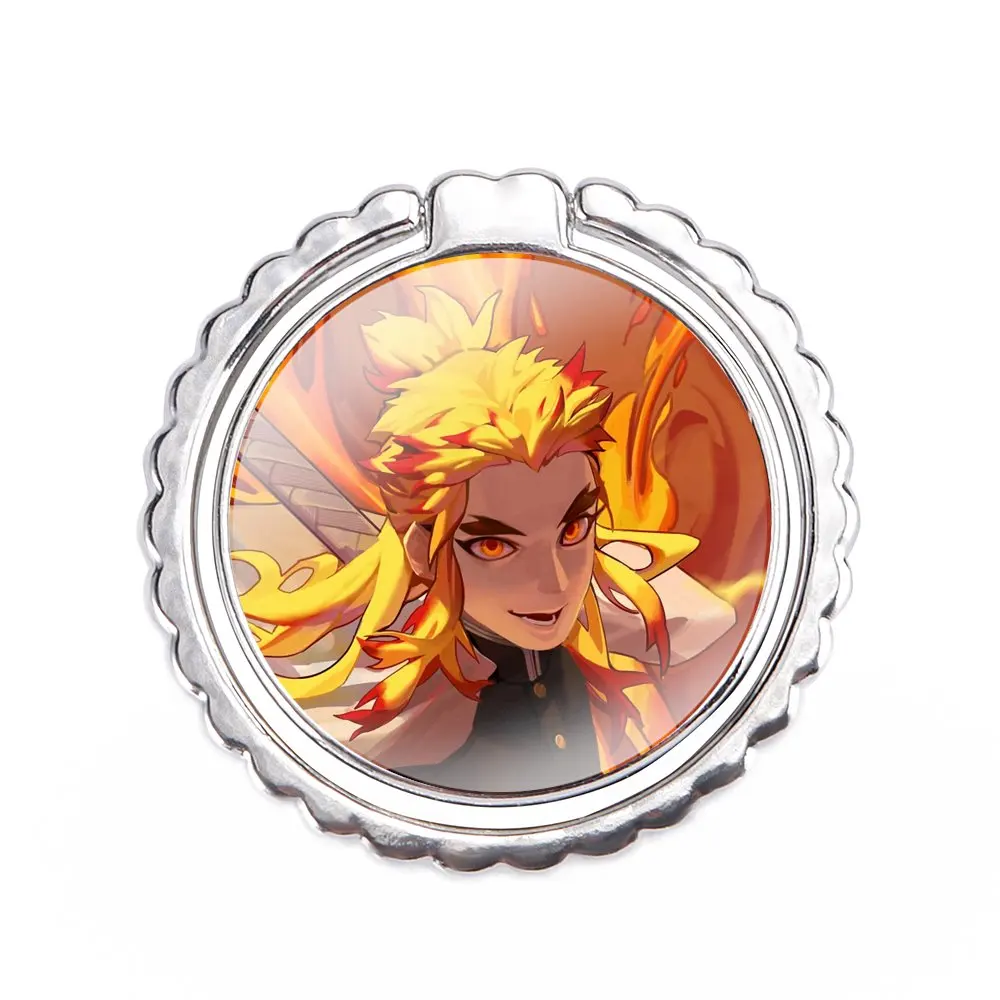 Искусственная металлическая подставка для телефона с изображением героев аниме