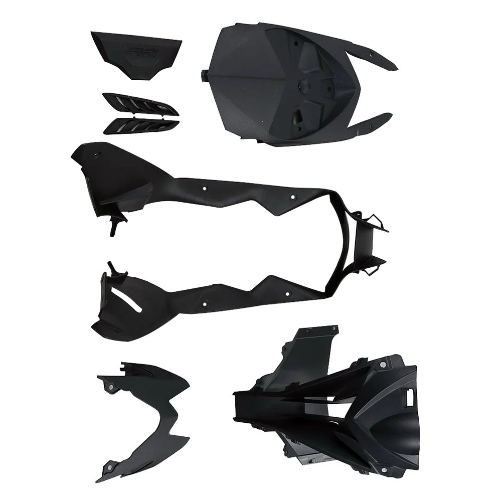 Черный внутренний корпус обтекатель пластиковый чехол подходит для BMW S1000RR 2015 2016