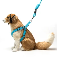 new pet leash nylon pet running traction dog foam handle for dog cat running or training collar and harness