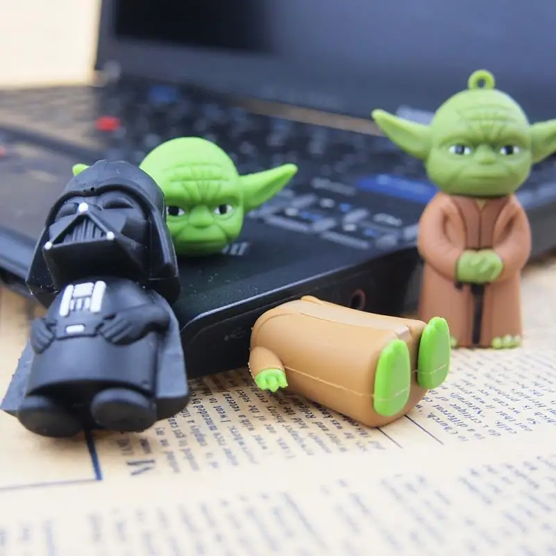 Флешка usb 2 0 с изображением Звездных Войн BB8 robot flashdrive 32 Гб 64 128 МБ