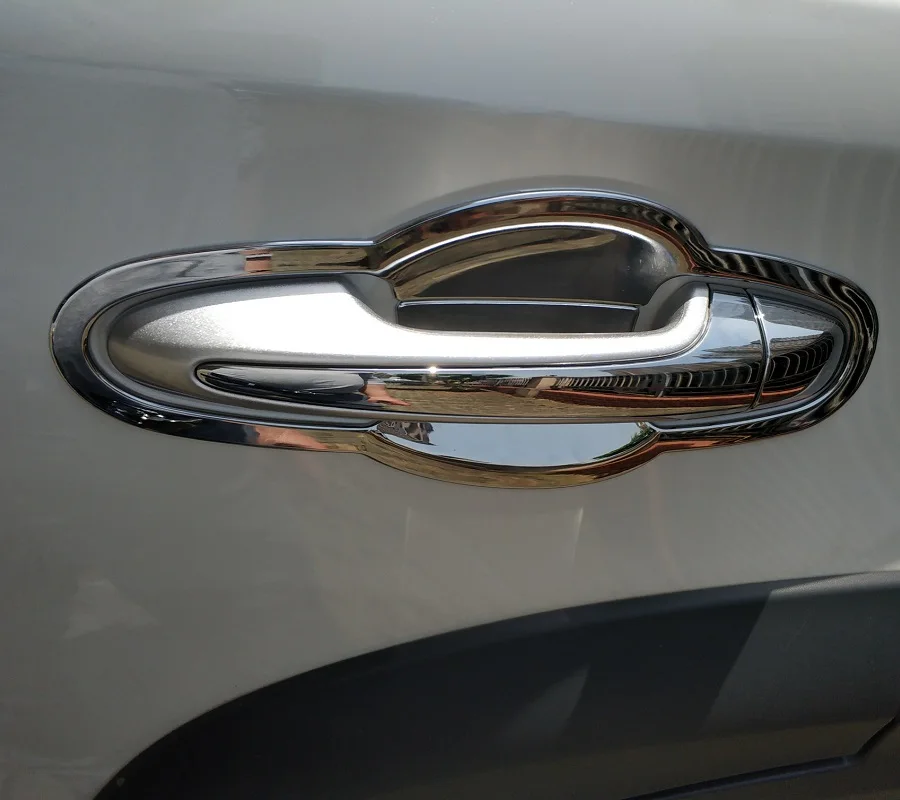 Хромированная зеркальная Крышка для Toyota RAV4 2014 2015 2016 2017 2018 2019|Внешние дверные