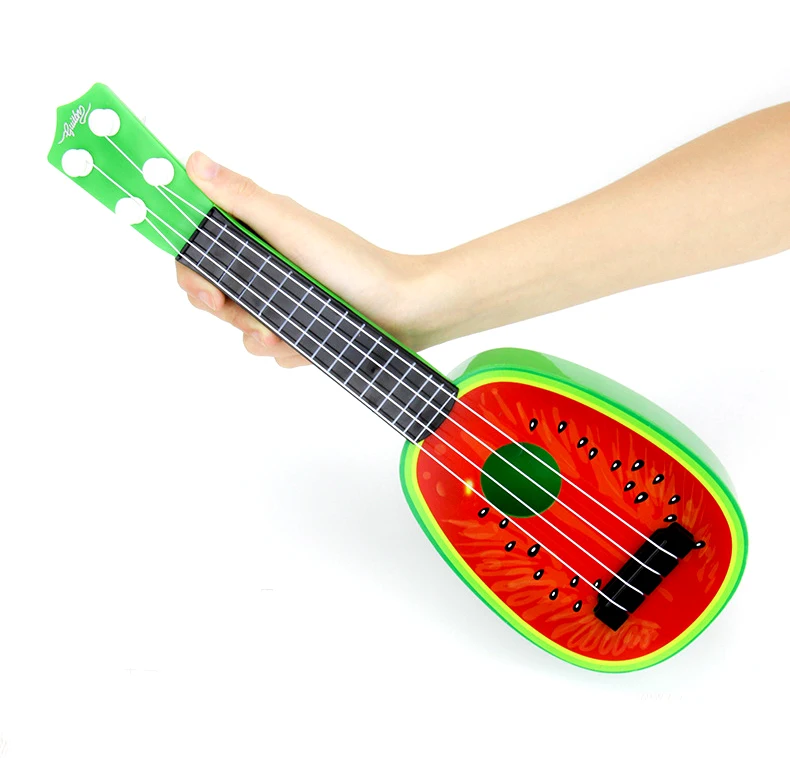

Забавное укулеле, музыкальный инструмент, Детская гитара, игрушки Монтессори для детей, школьная игра, образование, Рождественский подарок ...