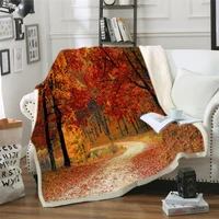 custom forest flannel blanket design your own blanket flannel blankets for sofa diy dropshipping