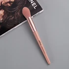 Anmor хайлайтер макияжная Кисть Профессиональные синтетические волосы макияжные кисти для пудры хайлайтера румян качественный косметический инструмент