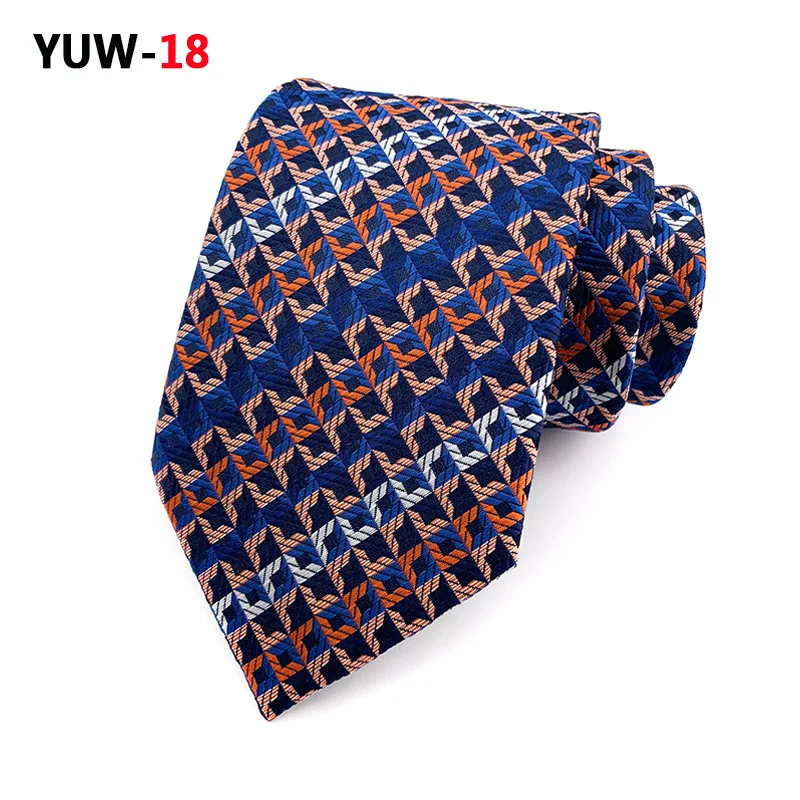 

Fashion Men Tie Flower Paisley Geometric Novelty Design Silk Wedding Tie for Men Tie Party Business Gift Accessories