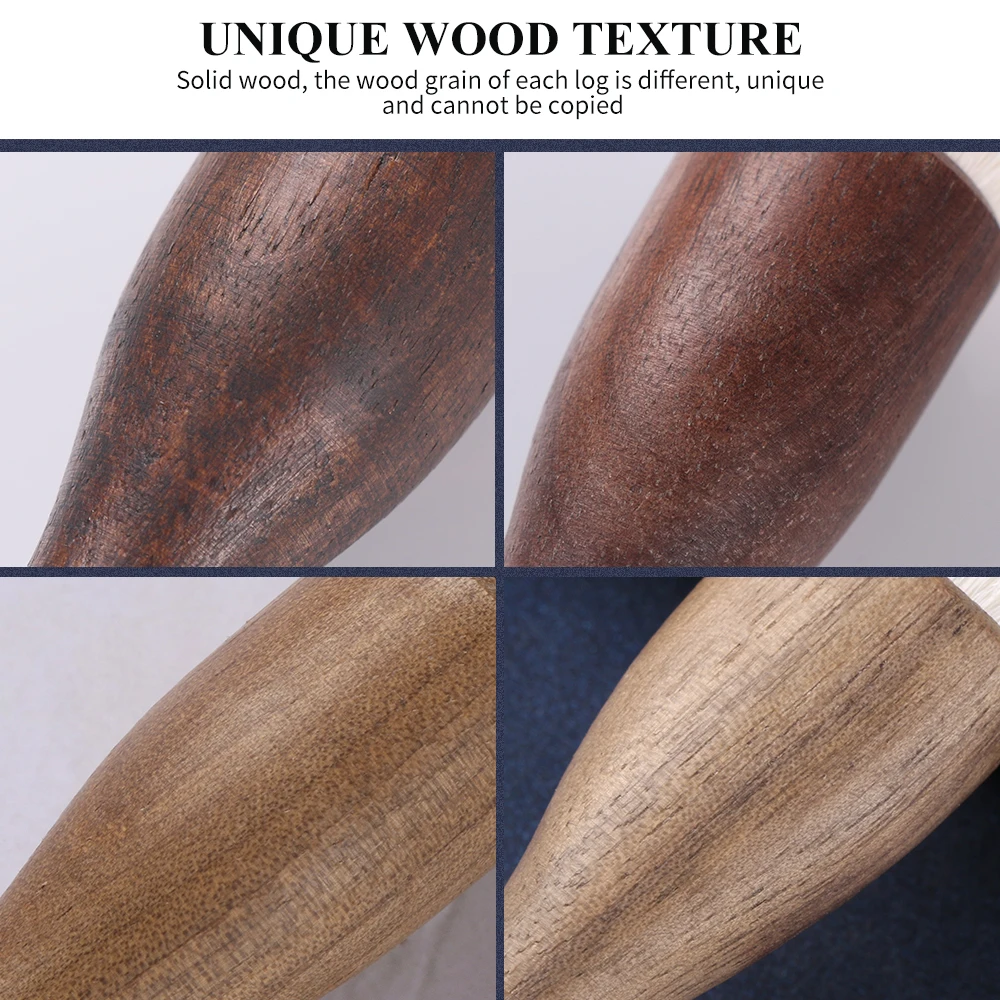 Набор кистей для макияжа BEILI натуральная древесина грецкого ореха контур пудры 5