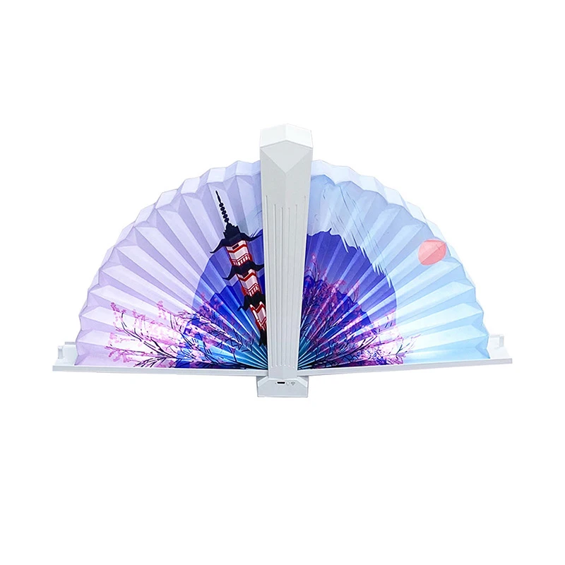 

Smart book lamp novelty creative voice WiFi remote timing custom gift screen fan-shaped small night book desk lamp