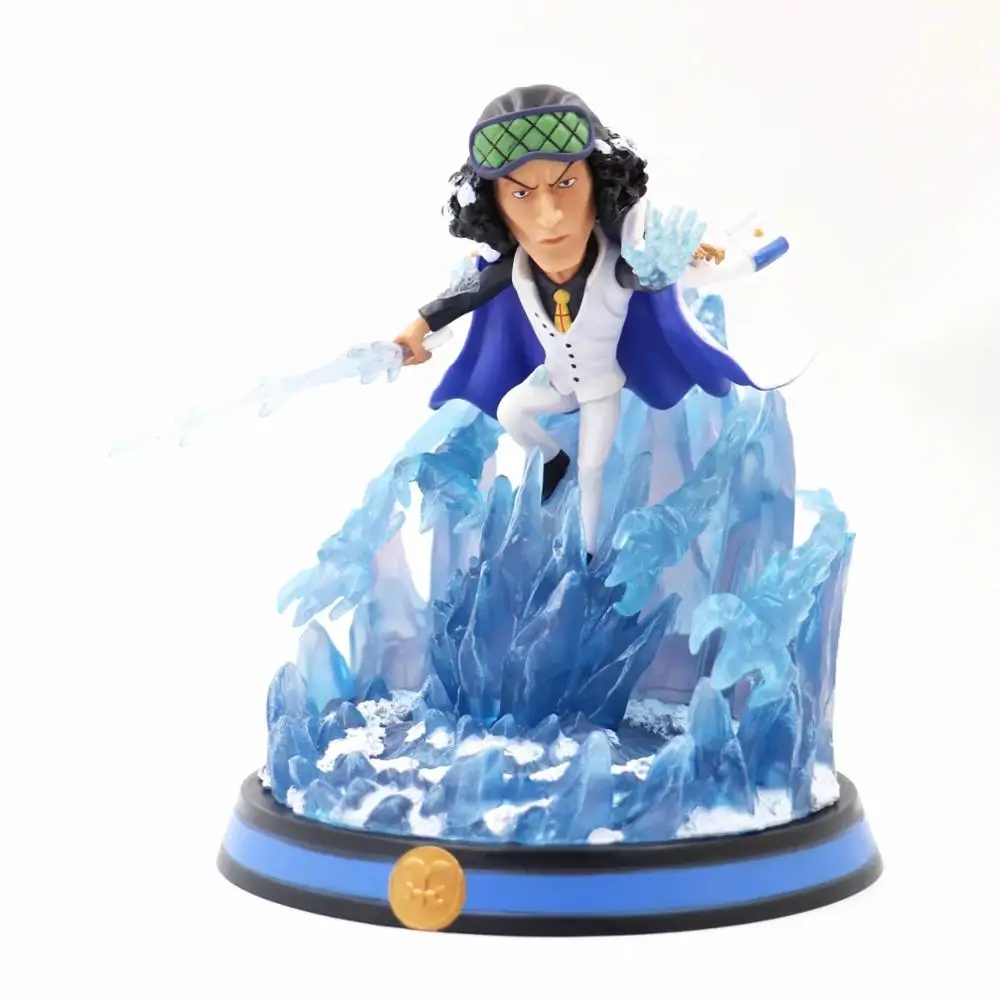 

Anime One Piece Navy Headquarters Senior General Kuzan Battle Ver. GK PVC Action Figure Statue Collectible Model Kids Toys Doll