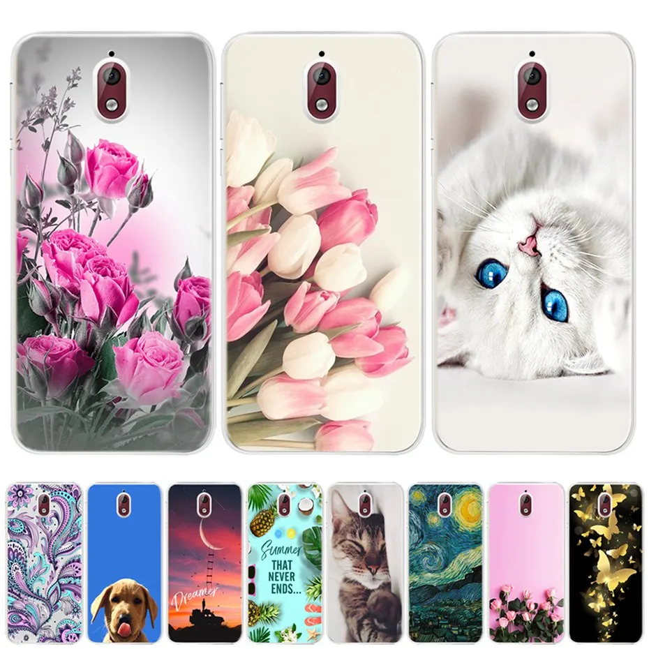 Чехол для телефона Nokia 2 3 5 6 1 7 силиконовый чехол накладка Funda 2018 TA 1063 1057 мягкий