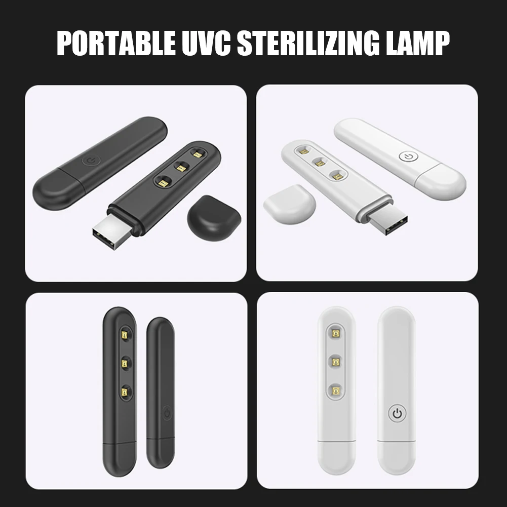 USB портативный UVC стерилизация палка дезинфекция стержень 5V ручной личный уход