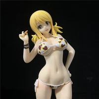 anime fairy tail lucy heartfilia bikini action figure toy figurines statue