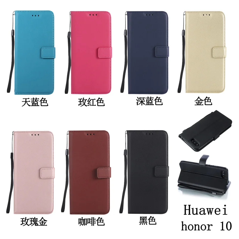 

Imitation Cowhide Leather Cover For Huawei Honor 5X 6C 6X 8 9A 9i 9N 10 Stand Wallet Case For Huawei Honor 8 9A 9i 10 Lite