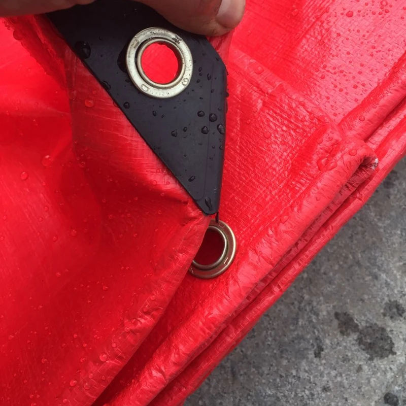 Непромокаемая ткань из ПЭ брезента размером 3X9m на заказ|Теневые навесы и сетки| |