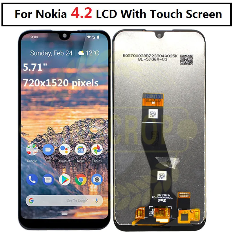 Для Nokia 3 2 LCD TA 1156 1159 1164 дисплей с рамкой сенсорный экран дигитайзер в сборе Замена