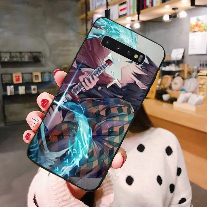 

Anime Demon Slayer Comics Phone Case For Samsung A50 A51 A71 A20E A20S S10 S20 S21 S30 Plus ultra 5G M11 funda shell