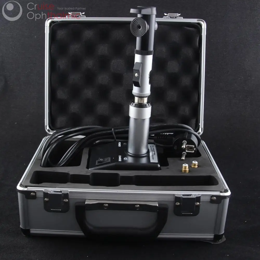 Настольный перезаряжаемый сетчатый Ретиноскоп YZ24B галогеновая лампа |