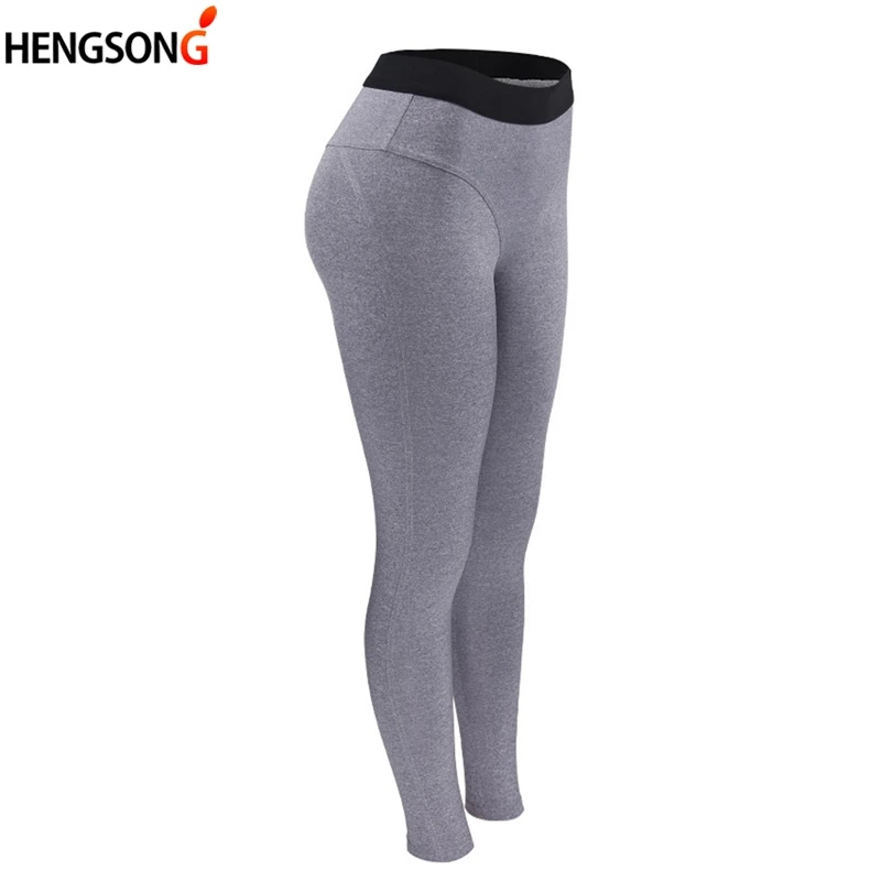 

Women Elastic Fitness Leggings New High Waist Leggings Slim Body High Waist Pants Female Sexy Legins
