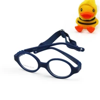 baby glasses size 37mm no screw safe bendable with strap fliexible optical children frame plano lenses kids eyeglasses cord