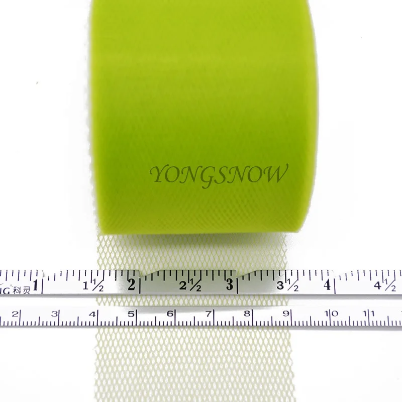 22 метров Ширина 5 см скрученный тюль юбка пачка свадебное украшение из ткани