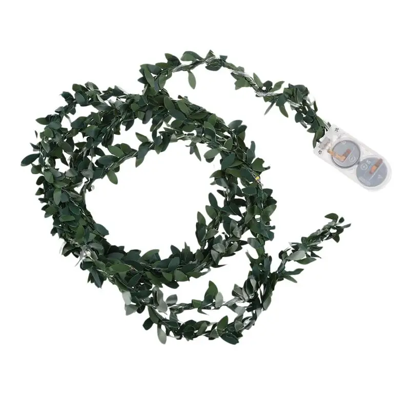 Гирлянда в виде листьев медная светодиодная гирлянда на батарейках 2 м 20