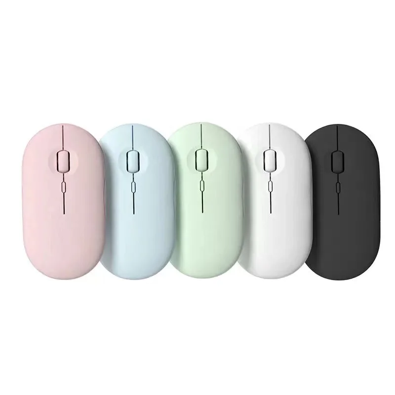 

Wireless Bluetooth 5.0 Mouse Rechargeable Mouse for Computer Macbook Slim Ergonomic Silent Cute Cartoon Gaming Mause for Girls