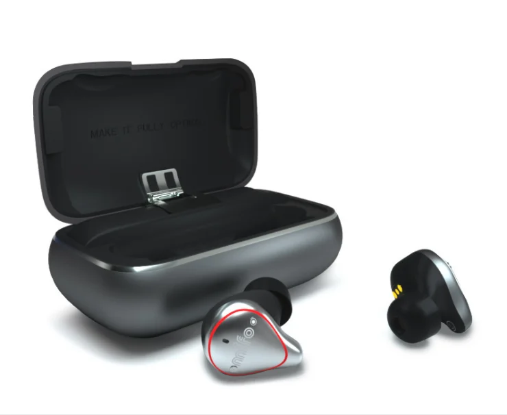 Newst Mifo O5 Pro Bluetooth TWS Беспроводные Наушники Hi-Fi handfree наушники с зарядной коробкой для телефона - Цвет: Standard Dynimic