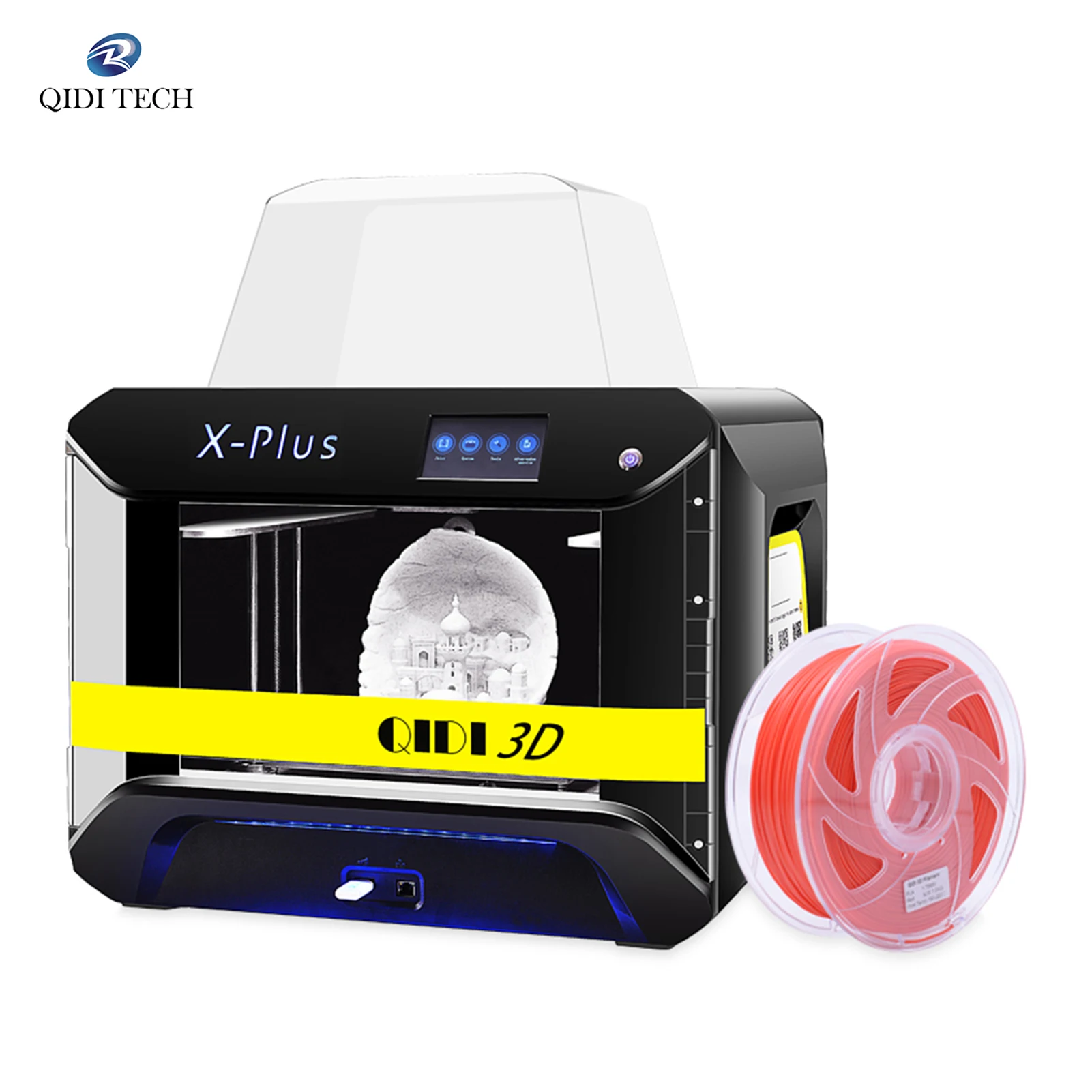 

X-PLUS Industrial Grade 3D Printer with 4.3 Inch Color Touchscreen Support Resume Printing Quick Leveling WiFi Function