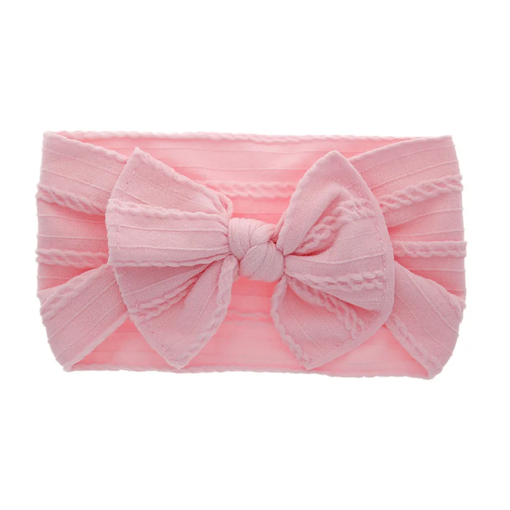 2020 New Bowknot big headband baby bow headbands hair band for girls boy girl turban head accessories# DEC | Детская одежда и