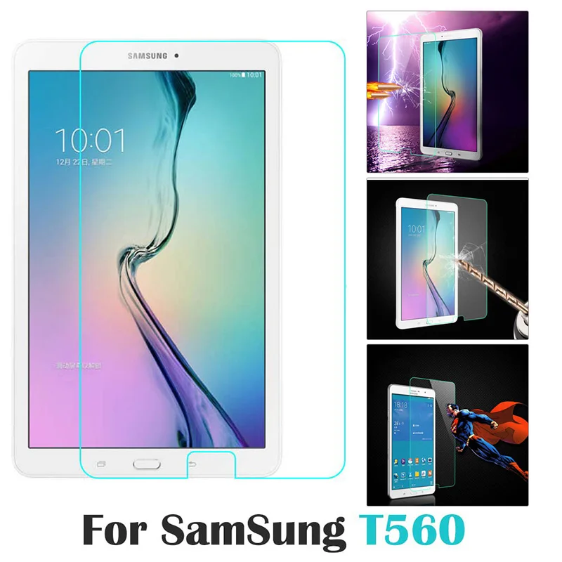 premium tempered glass screen protector for samsung galaxy tab e 9 6 inch sm t560 sm t561 tablet safety protective glass film free global shipping