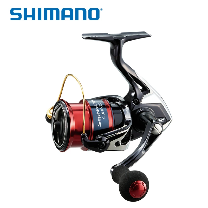 

SHIMANO Sephia CI4+ C3000S C3000SHG C3000SDH C3000SDHHG 9+1BB 5.0:1/6.0:1 Gear Ratio Sleeve-fish Saltwater Spinning Fishing Reel