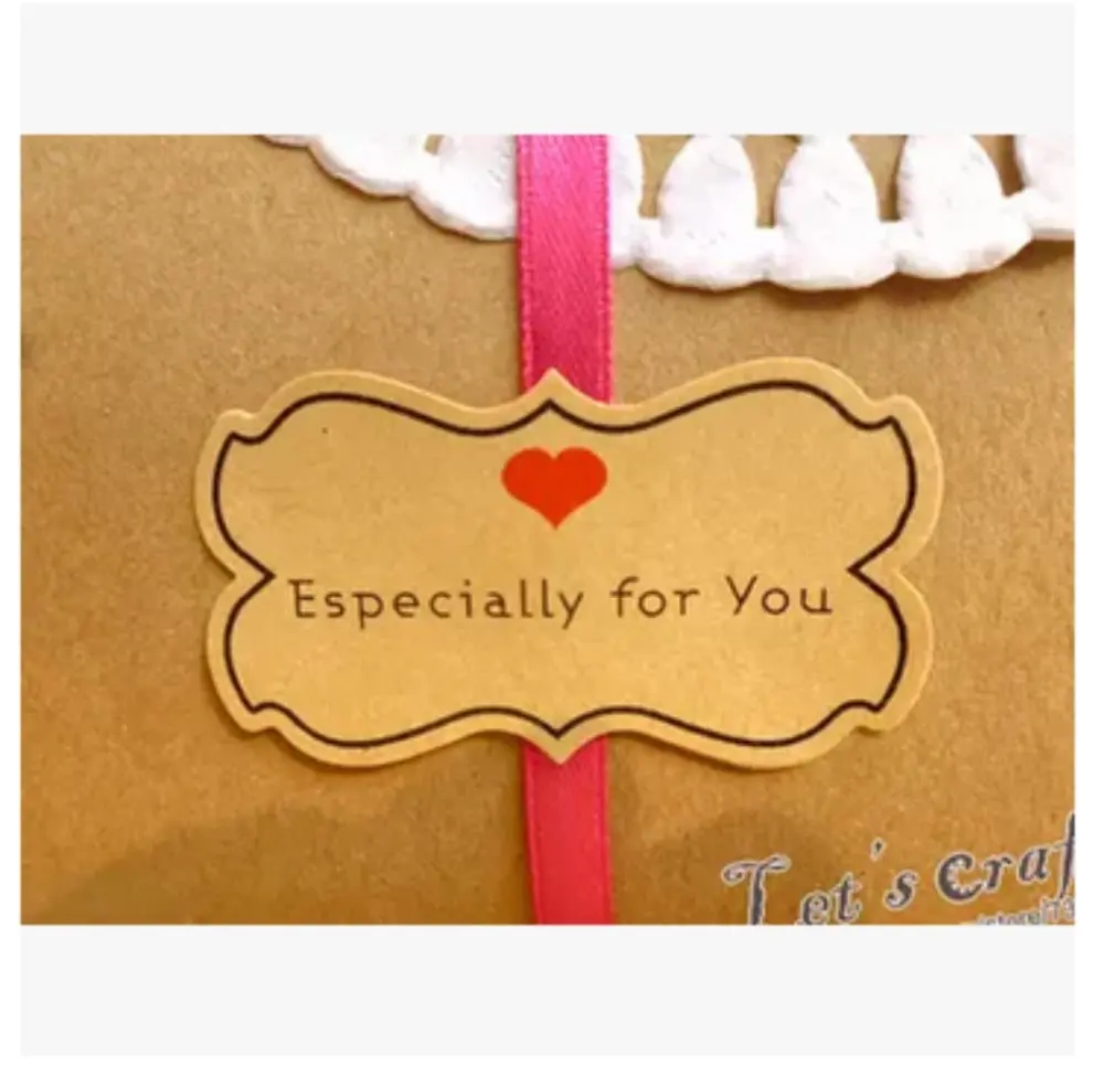 80 шт DIY специально для вас подарочный пакет запечатывания подарочная упаковка