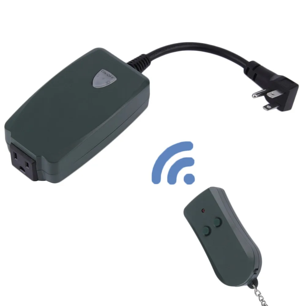 Новая наружная розетка с дистанционным управлением Беспроводная для управления