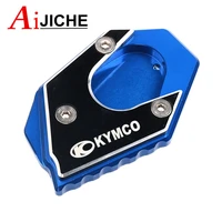 high quality kickstand for kymco downtown 200i 300i 350i 300 350 cnc foot side stand extension pad support plate enlarge stand