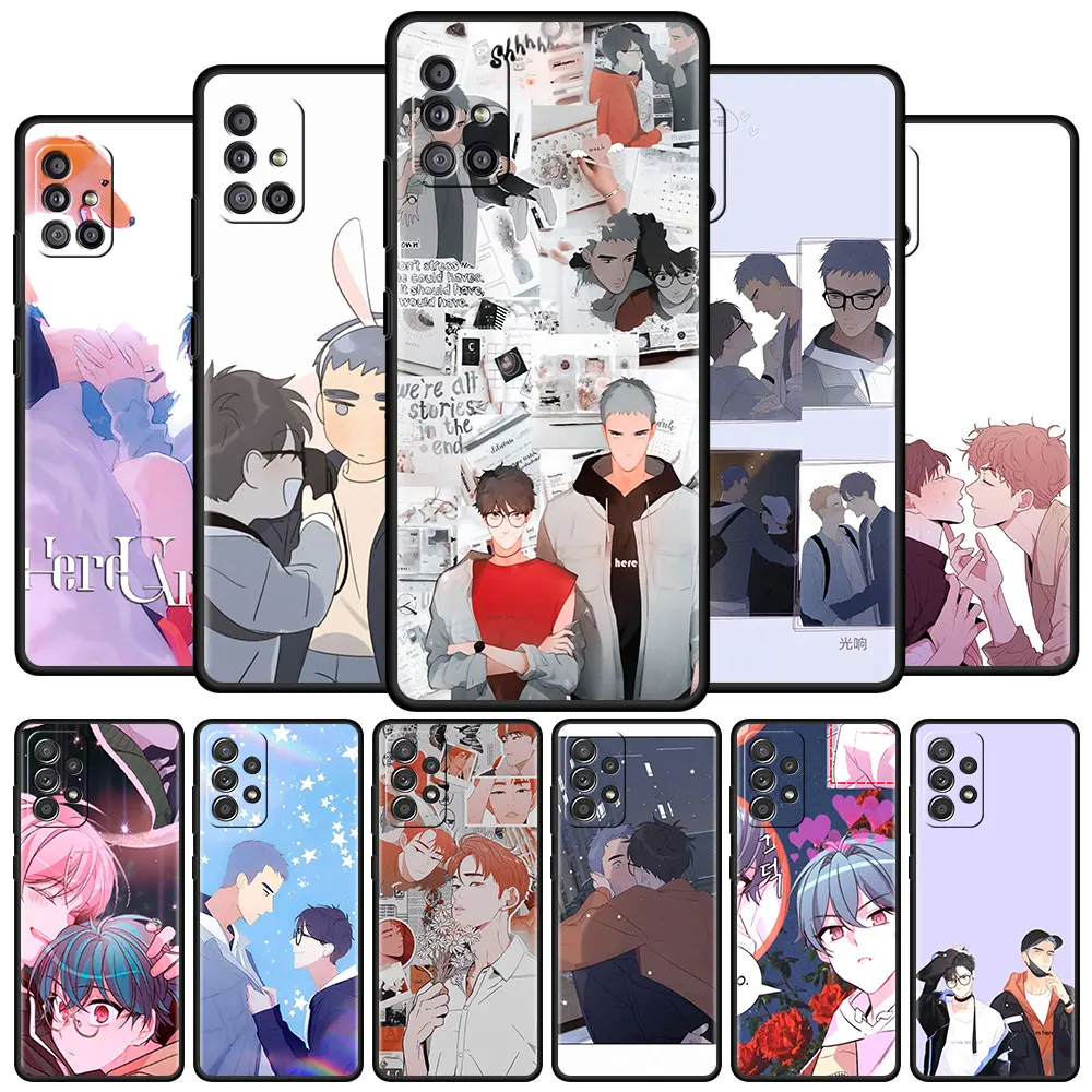 

Here U Are Anime Funda for Samsung A51 A12 A21s Phone Case For Galaxy A03s A71 A31 A52 A32 A02s A11 Soft Mobile Coque
