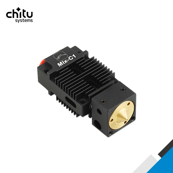 Детали для 3D-принтера Hotend 2 в 1 разноцветный 75 мм волоконный экструдер 12 В/24 В |