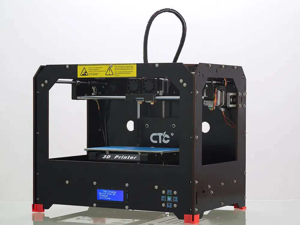 КТК 3D принтеры двумя насадками черный исходя из репсовой двухконтурный двойной