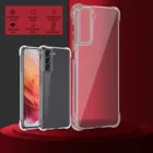 Чехол для Samsung Galaxy S21 5GS21 + 5GUltra 5G Прозрачный чехол для телефона 6,26,76,8 Дюймов прозрачный усиленный чехол из ТПУ с углами