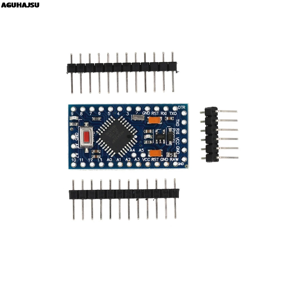 ATMEGA328P Pro Mini 328 ATMEGA328 5 В/16 МГц 3 В 8 для макетной платы Arduino | Электронные компоненты и