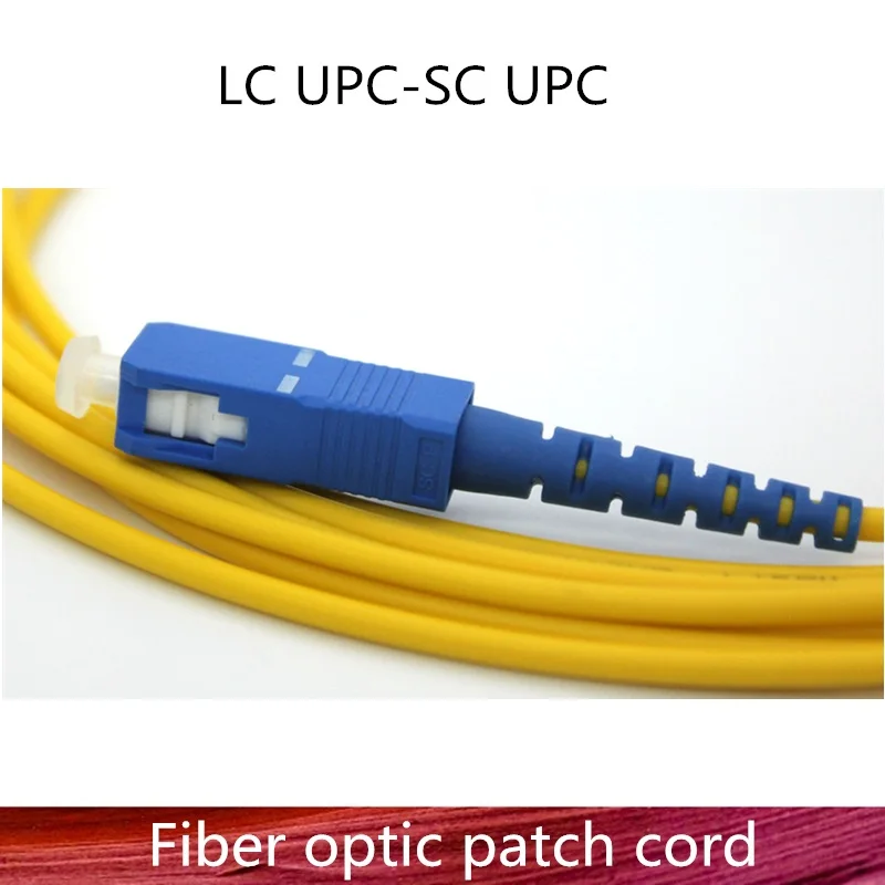 LC/UPC К SC/UPC Волоконно-оптический патч-корд кабель диаметром 1 м/3 м/5 м/10 м/20 м/30 м