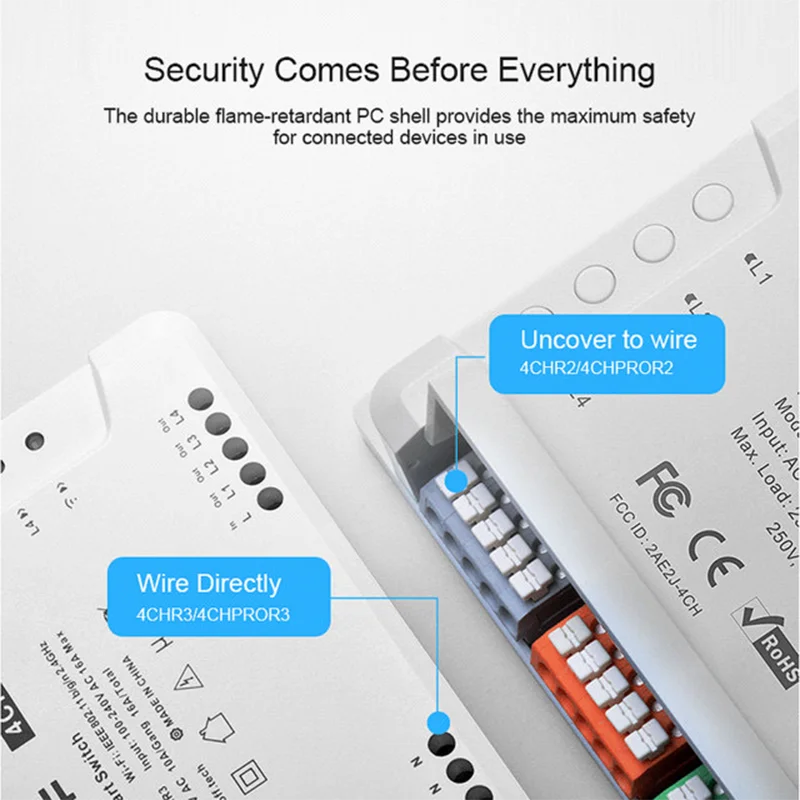Беспроводной Wi-Fi переключатель EWelink Sonoff 4 канала R3/4CH sup 3 433 МГц таймер
