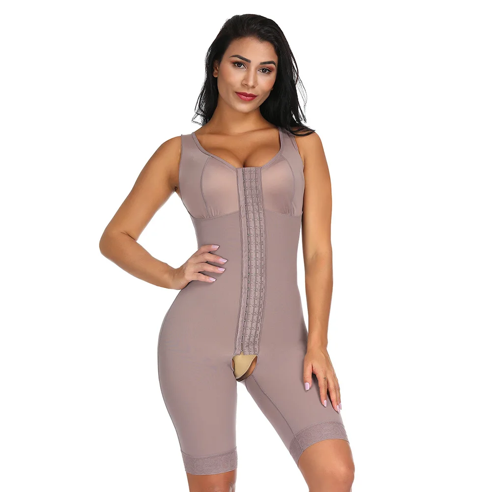 

Women Full Body Shaper Compression Waist Cincher Underbust Bodysuit Slim Waist Trainer Corset Seamless Shapewear