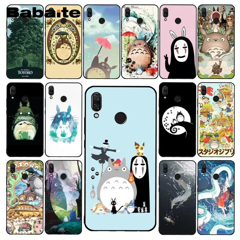 Чехол для телефона Babaite Totoro Spirited Away ghilii Miyazaki из аниме Xiaomi Redmi8 4X 6A 9 Go Redmi 5 5Plus Note4 7