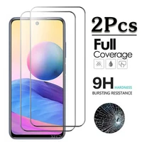 2pcs screen protector for xiaomi redmi note 10s 10 s note10s tempered glass for redmi note 10t 10 t note10t redme phone cover 9h