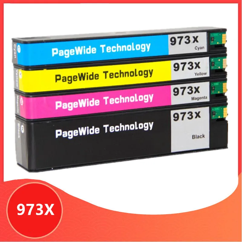 Сменный чернильный картридж для HP 973X 973XL 973 PageWide Pro 352dw 452dn 452dw 377dw 477dn 477dw 577dw|Детали