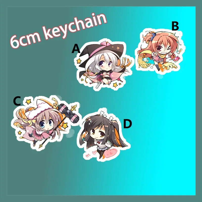 

Sanoba Witch Sabbat of the Witch Ayachi Nene Anime Acrylic Keychain Strap 6cm