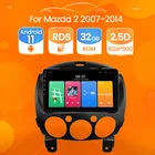 Автомобильный Android 11 Радио мультимедийный плеер для MAZDA 2 Mazda2 2007 2008 2009 2010 2011 2012 2013 2014 GPS Navi 2din 2 din Авторадио