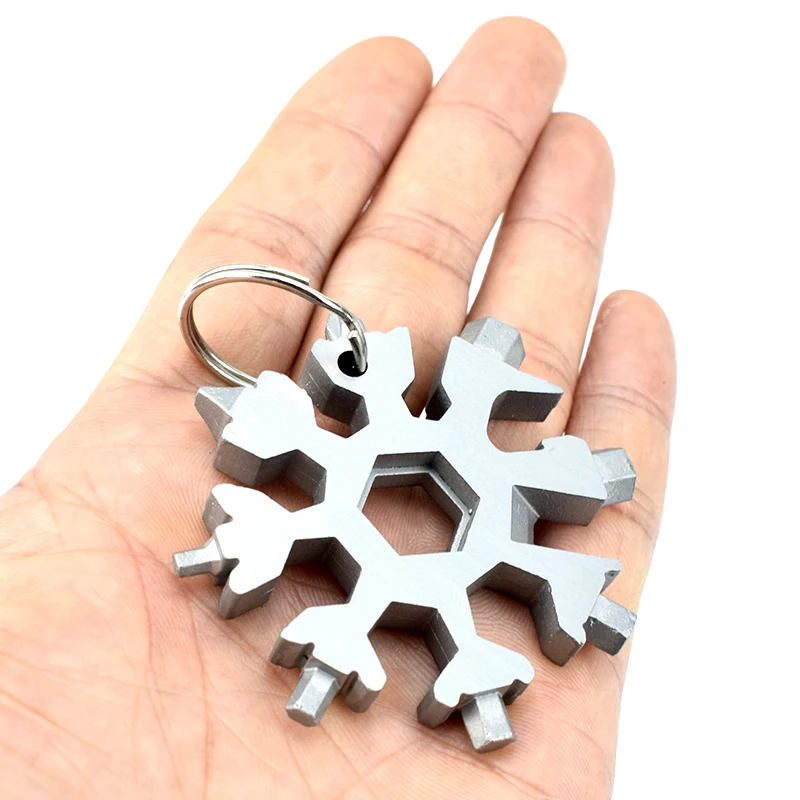18 в 1 инструмент для снежинок карточка из алюминиевого сплава