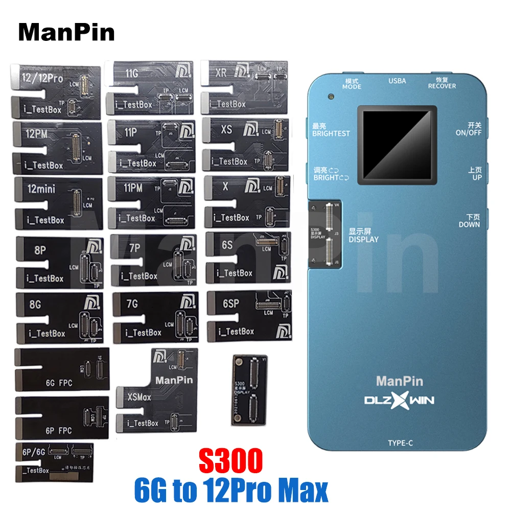 Тестер экрана S300 гибкий кабель для iPhone 13 Mini 12 Pro Max 11 XS XR X 8 6S 6 Plus ЖК-дисплей