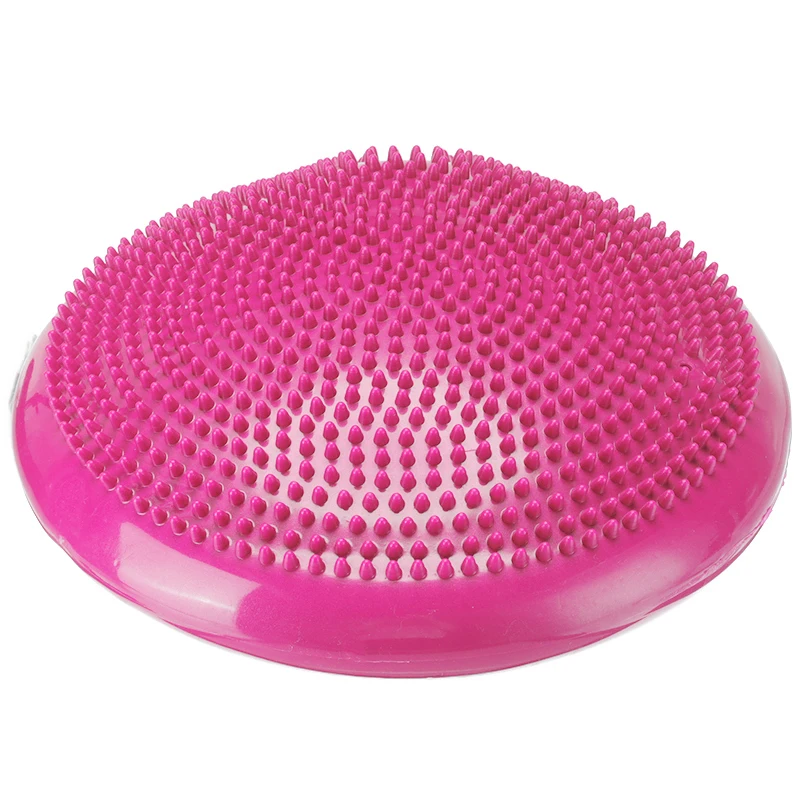 

33cm Inflatable Yoga Massage Ball with Pump PVC Explosion-proof Yoga Massage Cushion Mat For Gym Pilates Sport Fitness